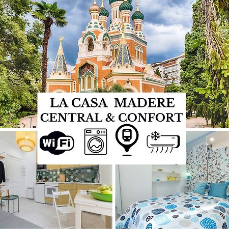 La Casa Madere- Centre Ville Pres Gare - Wifi -Confort Et Cosy Pres Des Transports En Communs Ницца Экстерьер фото