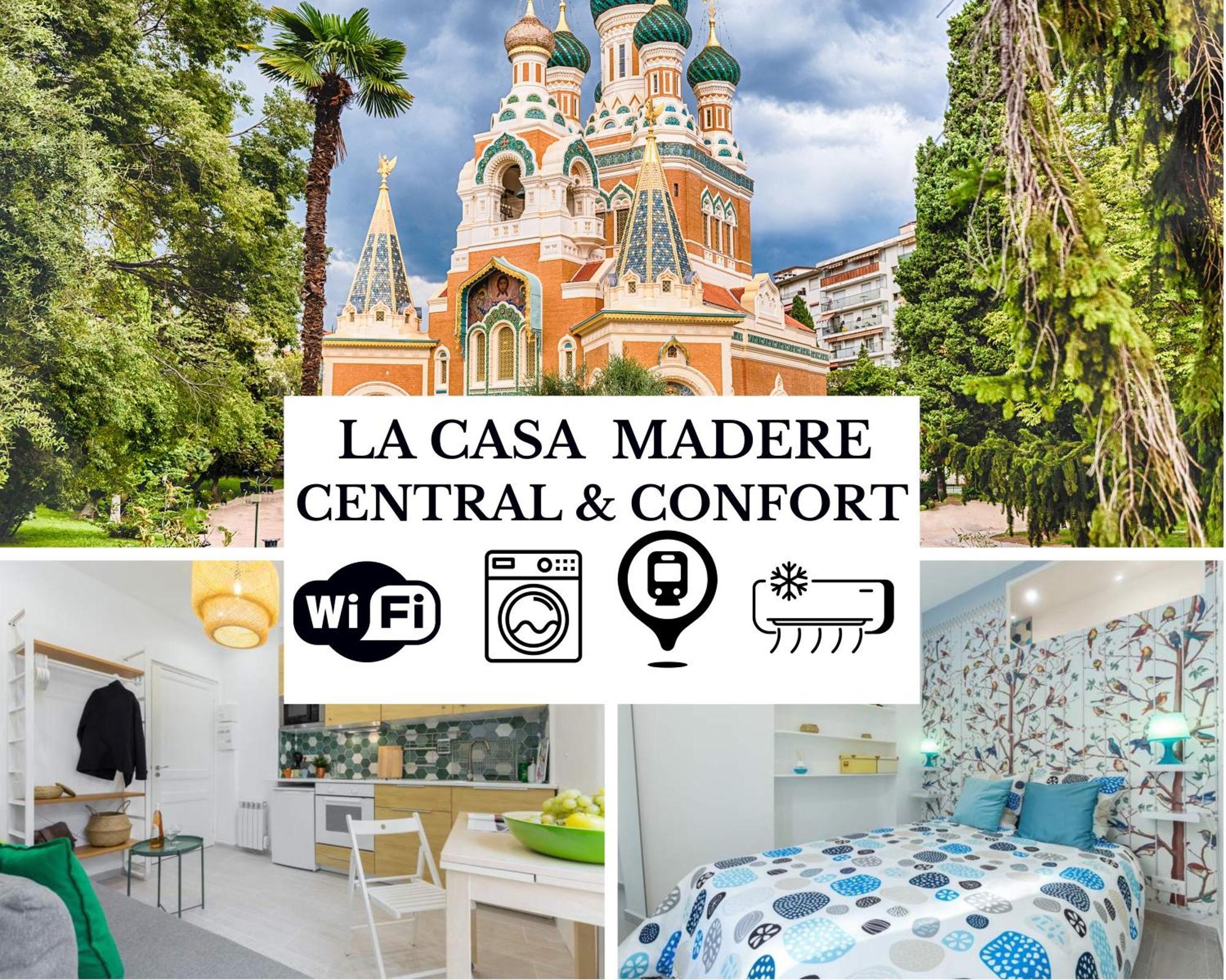La Casa Madere- Centre Ville Pres Gare - Wifi -Confort Et Cosy Pres Des Transports En Communs Ницца Экстерьер фото